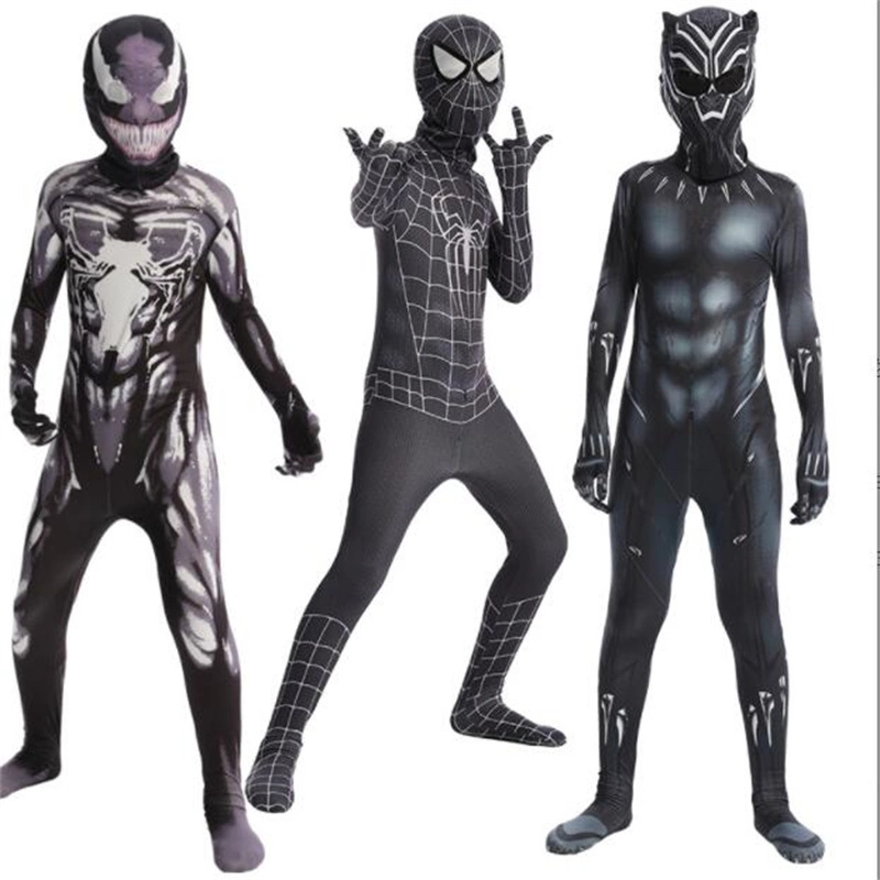 Kids Spider Man Cosplay Clothing Halloween Costume