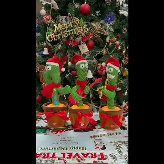 Tik Tok canto popular bailando cactus para niños juguete de educación temprana regalo de cumpleaños para niños regalo de Navidad