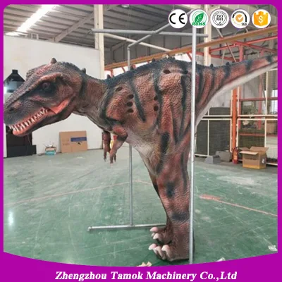 Disfraz de dinosaurio animatrónico T Rex para adultos del parque de atracciones