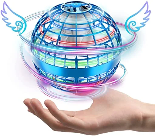 Mini Drones Flynova PRO con bola voladora, Spinner LED, Orbe espacial fresco, forma de globo, controlador mágico, juguetes novedosos, 2022 en Amazon